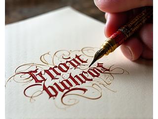 Taller de caligrafía avanzada